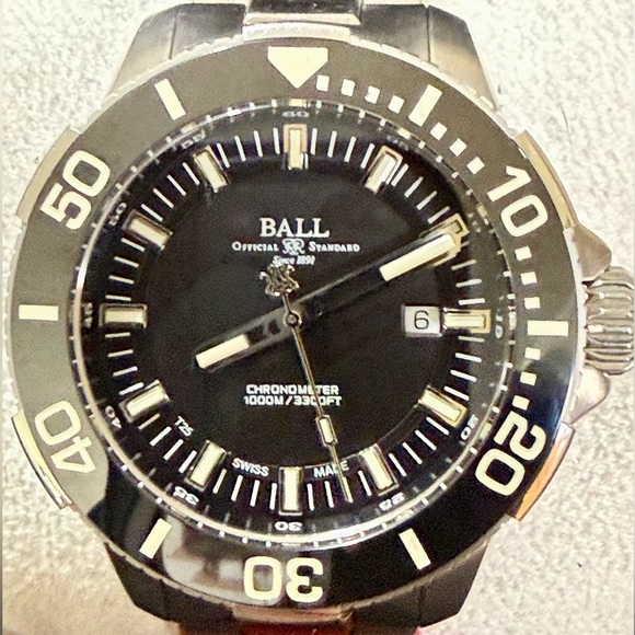 Ball Engineer II Hydrocarbon DeepQuest Date Designer Diver Mens Watch. - Picture 2 of 11